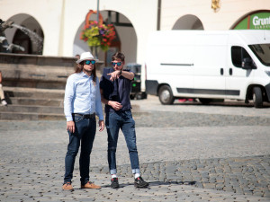 Scény jako z Kobry 11 v Olomouci. Na Hané vzniká akční snímek plný kaskadérských kousků