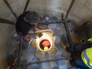 Tajemná komnata pod kaplí ve sloupu Nejsvětější Trojice. Unikát v Olomouci zkoumají archeologové