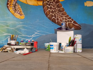 Autobusová zastávka ve Smržicích jako podmořské akvárium? Už brzy