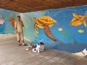 Autobusová zastávka ve Smržicích jako podmořské akvárium? Už brzy