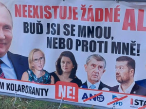 Jeseník nevolí ruské kolaboranty ani populisty. Originální billboardová kampaň zdárně pokračuje