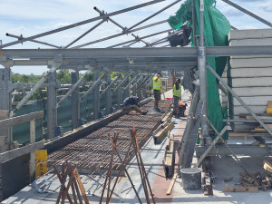 Rozestavěná D1 u Přerova se otevře veřejnosti. Berte si kola, koloběžky či brusle, vyzývají silničáři