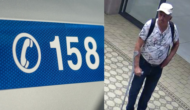 Kriminalisté hledají seniora s francouzskou holí kvůli vyšetřování trestné činnosti