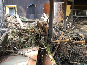 Tábor Černý potok zdevastovaly povodně, areál získá od kraje pět milionů na obnovu