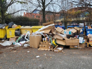 Olomouci došla trpělivost. Kvůli nelegálním skládkám nasadila ke kontejnerům kamery
