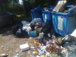 Olomouci došla trpělivost. Kvůli nelegálním skládkám nasadila ke kontejnerům kamery