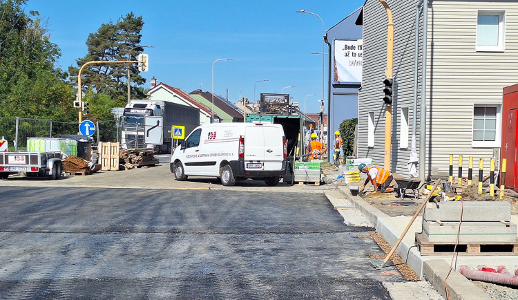 Oprava mostu na silnici I/55 v Olomouci