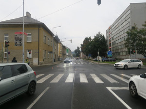 Kdo může za srážku Audi s Kodiaqem v Šumperku? Jel jsem na zelenou, tvrdí oba řidiči