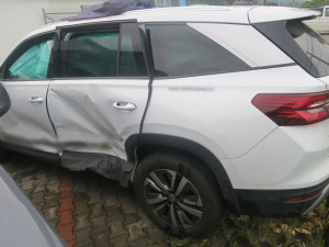 Kdo může za srážku Audi s Kodiaqem v Šumperku? Jel jsem na zelenou, tvrdí oba řidiči