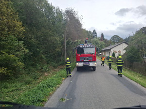 Vichr trápí Olomoucký kraj, hasiči řeší desítky zásahů