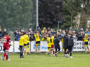 Fotbalová pohádka na Nových Sadech. Divizní tým v poháru srazil Sigmu Olomouc
