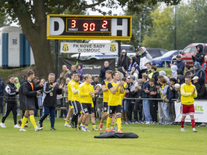 Fotbalová pohádka na Nových Sadech. Divizní tým v poháru srazil Sigmu Olomouc