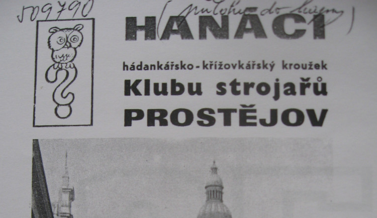 Skrývačka či roháček. Hádankářský kroužek Hanáci působí v Prostějově již sedmdesát let