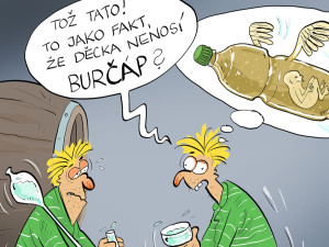 ORAŽENÉ OBRÁZKY: Říjnová dávka vtipů od kreslíře Jana Tatarky