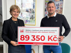 Na benzín, aby děti mohly do školy. Olomouckému Klokánku pomůže sbírka KiK