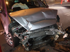 Se dvěma a půl promile vletěl u Hornbachu do dalšího auta. Zranil dvacetiletého řidiče