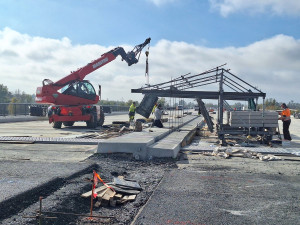 Stavba D1 Říkovice - Přerov - ilustrační foto