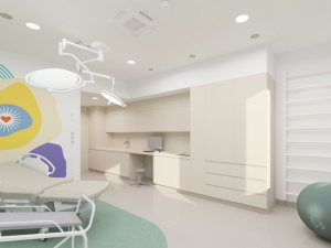 Vizualizace porodní box standard