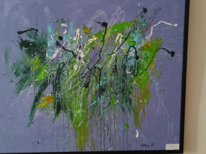 FOTOGALERIE: Faltýnek v Prostějově vystavuje své obrazy. Vernisáž vzbudila rozruch