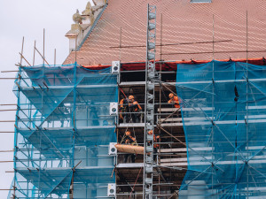 První dva miliony. Z veřejné sbírky odešly peníze na opravy fasády zámku v Plumlově