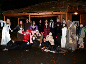 FOTOGALERIE: Strašidelné zoo praskalo ve švech, dnes je na programu světelná show