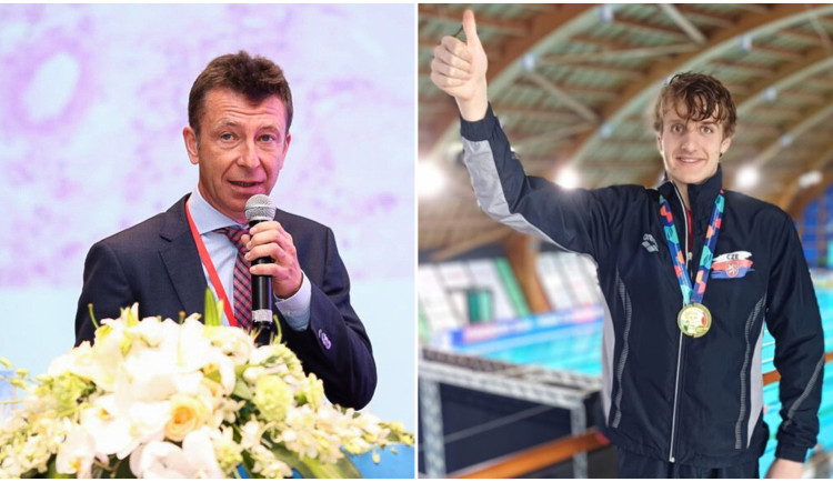 Prezident ocenil medailí světově proslulého plzeňského vědce in memoriam a nevidomého plavce