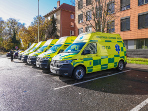 Záchranná služba má nové sanitky. Vyšly na více než dvacet milionů