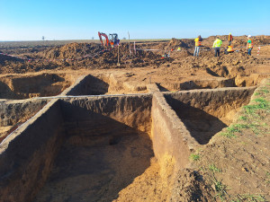 Archeologové objevili při průzkumu D35 u Přerova pozůstatky pravěkých osad