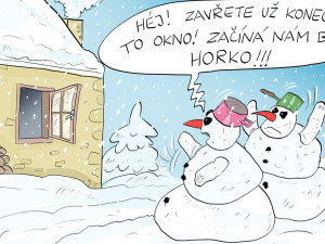 ORAŽENÉ OBRÁZKY: Listopadová dávka vtipů od kreslíře Jana Tatarky