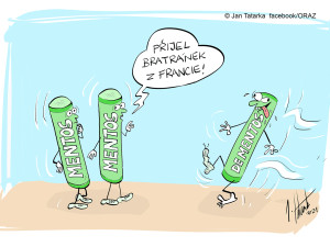 ORAŽENÉ OBRÁZKY: Listopadová dávka vtipů od kreslíře Jana Tatarky