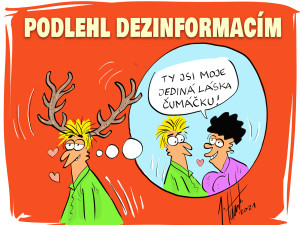 ORAŽENÉ OBRÁZKY: Listopadová dávka vtipů od kreslíře Jana Tatarky