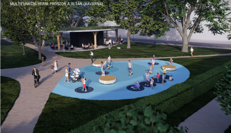 Přerovský park čeká revitalizace. Vyjde skoro na 41 milionů