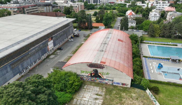 Malá hala zimního stadionu v Olomouci - ilustrační foto