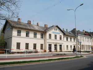 Budova místního nádraží v Prostějově - ilustrační foto