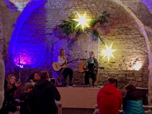 Za punčem i koncerty do podzemí. V Olomouci předvánočně ožil unikátní prostor pod klášterem