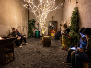 Za punčem i koncerty do podzemí. V Olomouci předvánočně ožil unikátní prostor pod klášterem