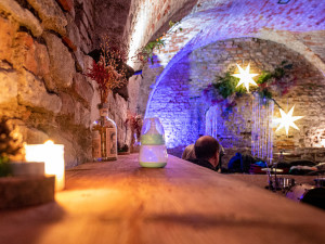 Za punčem i koncerty do podzemí. V Olomouci předvánočně ožil unikátní prostor pod klášterem