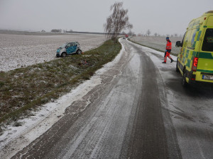 Dopravní nehoda u obce Grygov