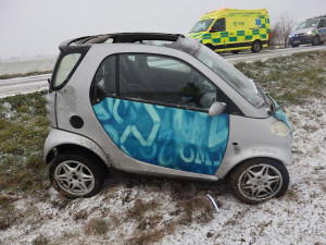 Dopravní nehoda u obce Grygov