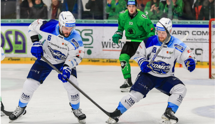 Zábranský řídil čtyřmi body obrat a výhru Brna 4:3 na ledě Mladé Boleslavi