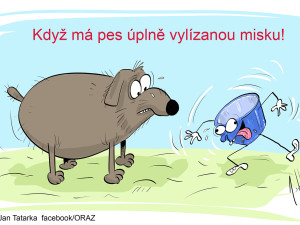 ORAŽENÉ OBRÁZKY: Prosincová dávka vtipů od kreslíře Jana Tatarky