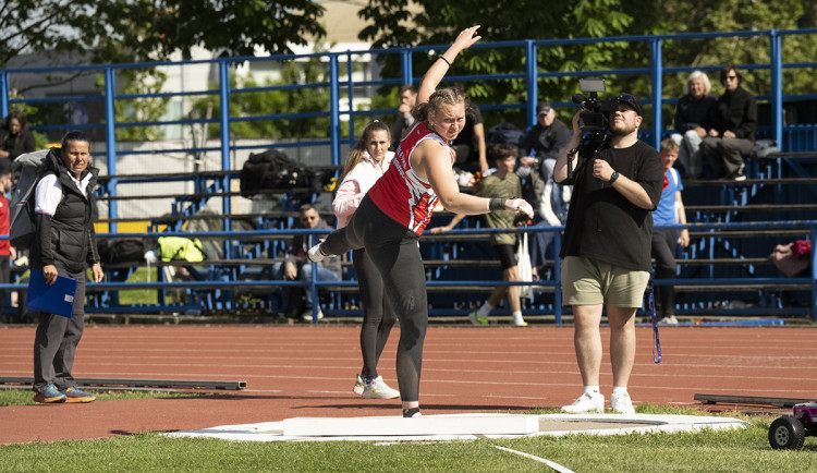Martina Mazurová na Velké ceně Olomouce