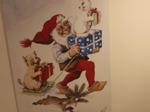 FOTO: Kapustový stromek, skřítci a pohádky. Výstava o Andersenovi přibližuje Vánoce v Dánsku