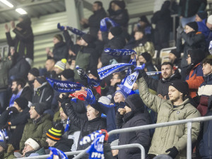 Policejní manévry, prohra a pak oslavy. Sigma bude hrát v Evropě i na jaře