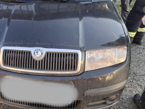 Hasiči o Vánocích bojovali s větrem, požáry, zasahovali u nehod a zachránili psa