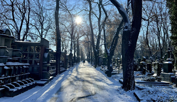 Ať se nezrakvíte. Pražské hřbitovy jsou kvůli náledí zavřeny