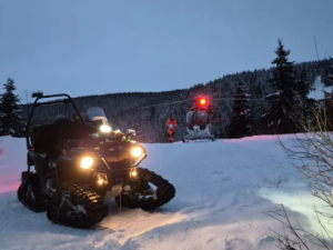 Dva kolapsy na horách. Záchranáři v Jeseníkách zasahovali u běžkaře a hosta restaurace