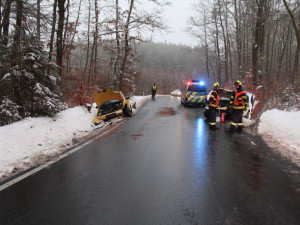 Lidé z Olomouce a okolí padali na ledu. Záchranáři vyjížděli ke čtrnácti zraněným