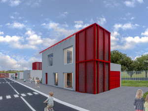 Vizualizace Centra bezpečí v Olomouci