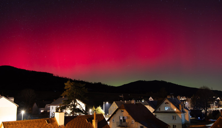 Nebeská nádhera pohledem čtenářů Hanácké Drbny: fotky polární záře zaplavily internet